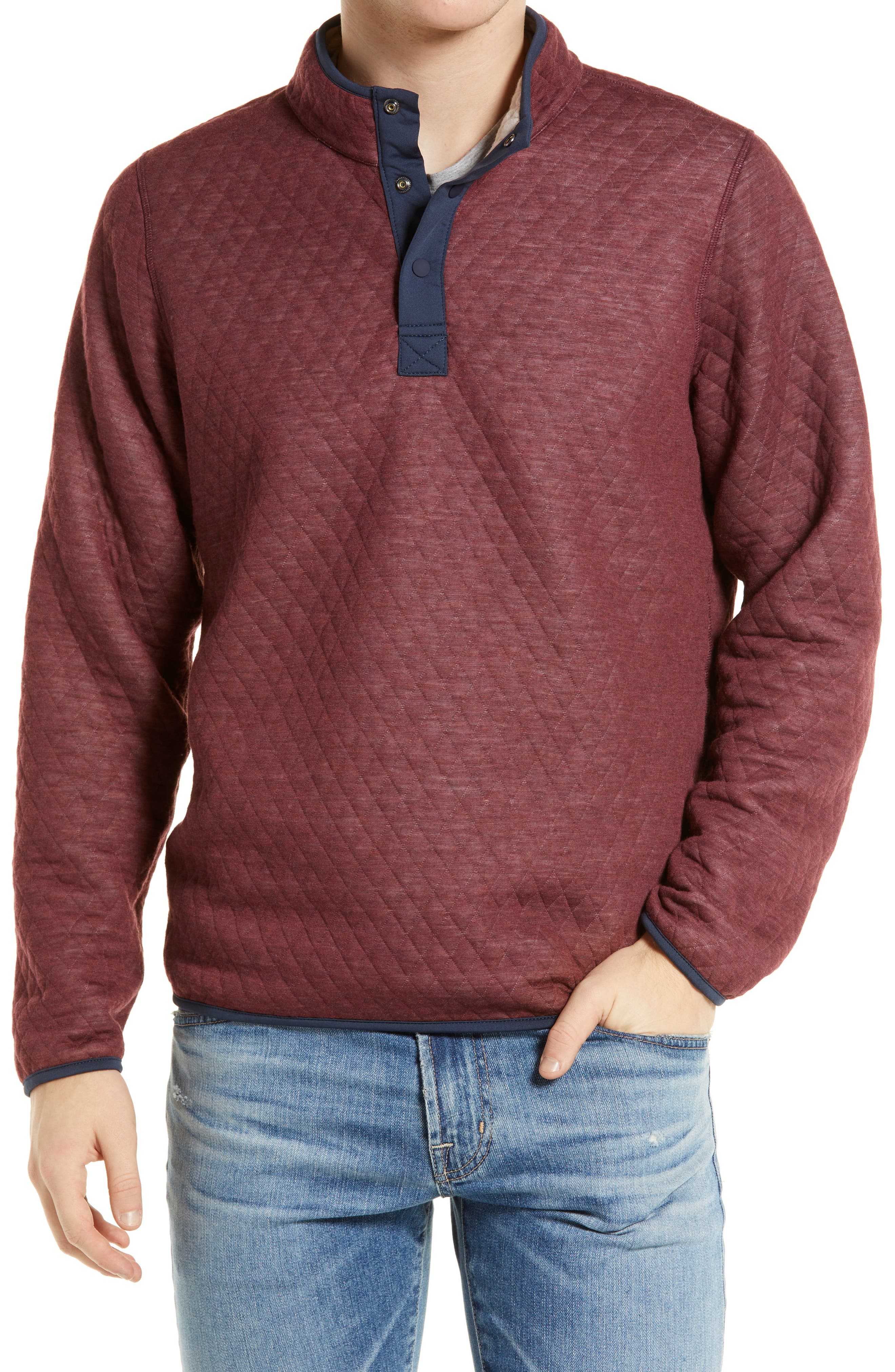 Mens Fashion Quilted Sweatshirt Buttoned Cardigan Top Jacket S-XL Mens Fashion Quilted Sweatshirt Buttoned Cardigan Top Jacket S-XL